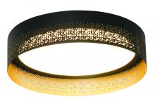 AFX Lighting, Inc. ASHF1626L30D1BK - Ash 16" LED Flush Mount