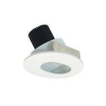 Nora NIO-4RSL30QMPW - 4" Iolite LED Round Adjustable Slot Aperture, 10-Degree Optic, 800lm / 12W, 3000K, Matte Powder