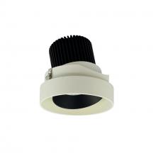 Nora NIO-4RTLA40XBW/10 - 4" Iolite LED Round Trimless Adjustable, 1000lm / 14W, 4000K, Black Adjustable / White Reflector