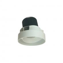 Nora NIO-4RTLA35QWW - 4" Iolite LED Round Trimless Adjustable, 10-Degree Optic, 800lm / 12W, 3500K, White Adjustable /