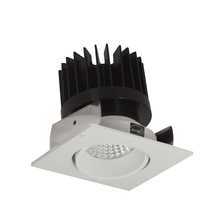 Nora NIOB-2SCCDXWW/HL - 2" Iolite LED Square Adjustable Cone Reflector, 1500lm/2000lm/2500lm (varies by housing),