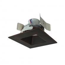 Nora NLCBC2-55630BZBZ/ALE4 - 5" Cobalt Click LED Retrofit, Square Reflector, 750lm / 10W, 3000K, Bronze Reflector / Bronze