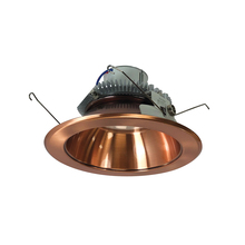 Nora NLCBC2-65130COCO/10 - 6" Cobalt Click LED Retrofit, Round Reflector, 1000lm / 12W, 3000K, Copper Reflector / Copper