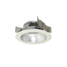 Nora NLCBS-4W518527HMPW - 4" Cobalt Shallow High Lumen LED Trim, Round Reflector, 850lm, 2700K, Haze/MPW