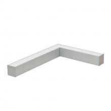 Nora NLIN-L1030A - "L" Shaped L-Line LED Direct Linear w/ Dedicated CCT, 3000lm / 3000K, Aluminum Finish