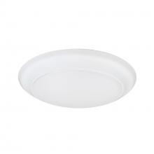 Nora NLOPAC2-R6509T2440W - 6" AC Opal LED Surface Mount, 1100lm / 16.5W, 4000K, White finish