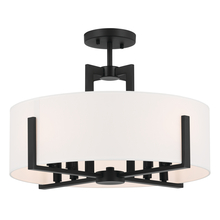 Kichler 52592BK - Pendant/Semi Flush 8Lt