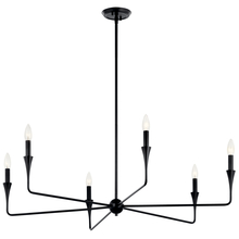 Kichler 52690BK - Chandelier 6Lt