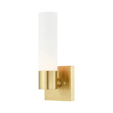 Livex Lighting 10101-12 - 1 Lt Satin Brass ADA Wall Sconce