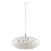 Livex Lighting 49186-03 - 3 Lt White Pendant