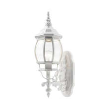 Livex Lighting 7520-13 - 1 Lt Textured White  Outdoor Wall Lantern