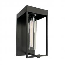 Artcraft AC8890BK - Gardenbrooke-1-Light Outdoor Wall Light-8"-Black