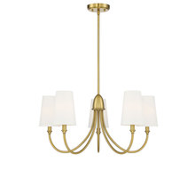 Savoy House 1-2540-5-322 - Cameron 5-Light Chandelier in Warm Brass