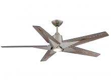 Savoy House 56-5075-5GWO-130 - Buckenham 56" LED Ceiling Fan in Aged Pewter