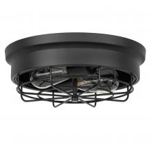 Worldwide Lighting Corp E30026-001 - Bethpage 2-Light Black Finish Flush Mount Not Ready yet