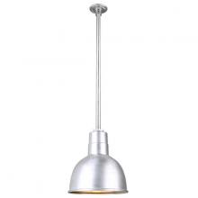 Hi-Lite MFG Co. H-QSN16110-SA-96/QSN36ST3-96/QSNHDSMC-96 - 10" Ceiling Stem Light