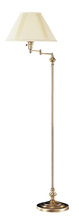 CAL Lighting BO-314-AB - 59" Height Metal Floor Lamp in Antique Brass