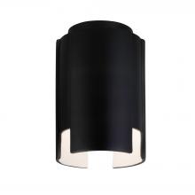 Justice Design Group CER-6160W-CRB-LED1-1000 - Stagger Outdoor LED Flush-Mount