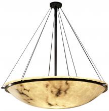 Justice Design Group FAL-9697-35-DBRZ-LED6-6000 - 48" LED Pendant Bowl w/ Ring