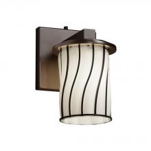 Justice Design Group WGL-8771-10-SWCB-CROM - Dakota 1-Light Wall Sconce