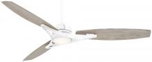 Minka-Aire F742L-WHF - Molino LED - 65" Ceiling Fan W/Light Kit for Outdoor Use LED Light