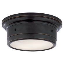 Visual Comfort & Co. Signature Collection RL SS 4015BZ-WG - Siena Small Flush Mount