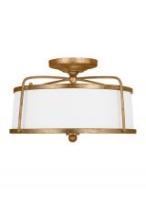 Visual Comfort & Co. Studio Collection CF1102ADB - Stonington Medium Semi-Flush Mount