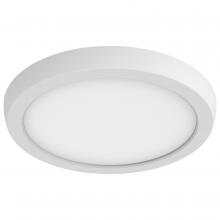 Nuvo 62/1710 - Blink Pro - 11W; 7in; LED Fixture; CCT Selectable; Round Shape; White Finish; 120V