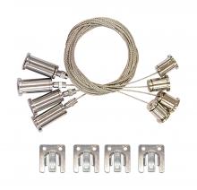 Nuvo 65/593 - 4' - Suspension Kit for LED Backlit Flat Panel Fixtures