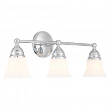 ELK Home 8583-CH-BSO - Sophie 24'' Wide 3-Light Vanity Light - Chrome