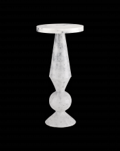 Currey 3000-0223 - Quince White Marble Accent Tab