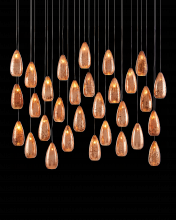 Currey 9000-0907 - Rame 30-Light Linear Multi-Drop Pendant