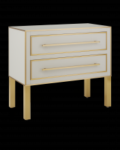 Currey 3000-0184 - Arden Ivory Chest