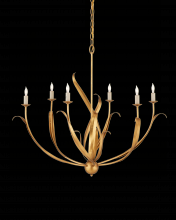 Currey 9000-0444 - Menefee Gold Chandelier