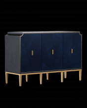 Currey 3000-0082 - Kallista Blue Cabinet