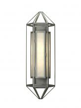 Meyda White 120621 - 9" Wide Gemma Wall Sconce