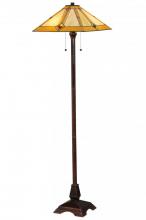 Meyda White 138112 - 62"H Diamond Mission Floor Lamp