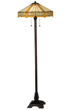 Meyda White 138114 - 62"H Peaches Floor Lamp