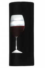 Meyda White 146257 - 5"W Metro Fusion Vino Frosted Shade