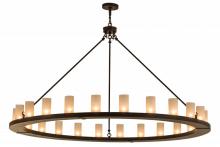 Meyda White 159969 - 72"W Loxley 24 LT Chandelier