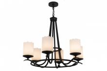 Meyda White 165443 - 36" Wide Octavia 6 Light Chandelier