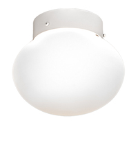 Meyda White 212393 - 8" Wide Bola Flushmount