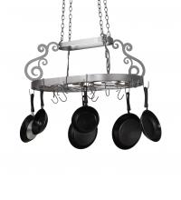 Meyda White 233634 - 38" Long Neo Pot Rack