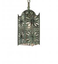 Meyda White 235838 - 5" Square Moroccan Mini Pendant