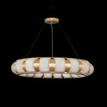 Fine Art Handcrafted Lighting 925740-32ST - Bond 45"W Round Pendant